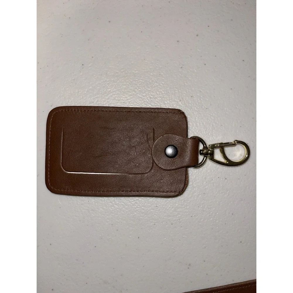 Vintage Leather Luggage‎ Tag Bundle Of 5 Tags -America West Airlines, FLYING